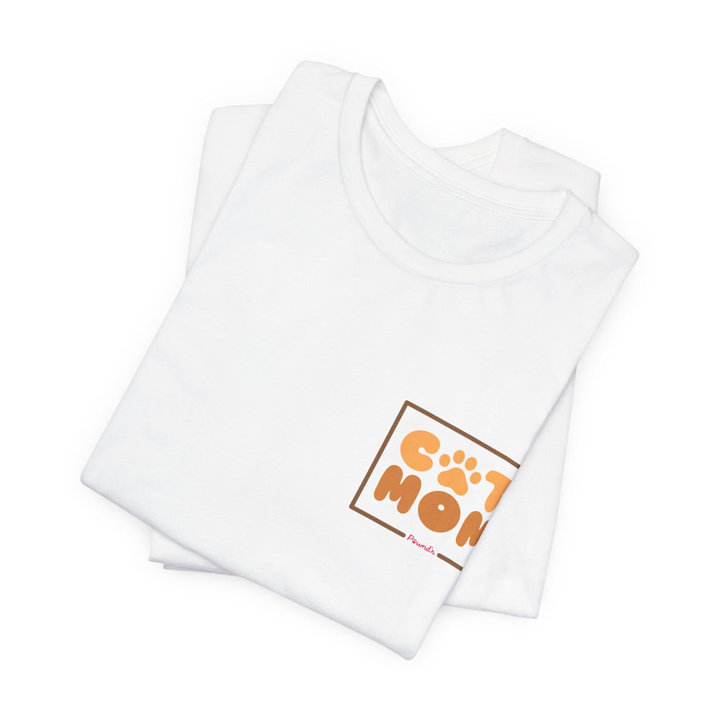 Cat Mom T-Shirt | Rescue Pet Adoption Tee image 2