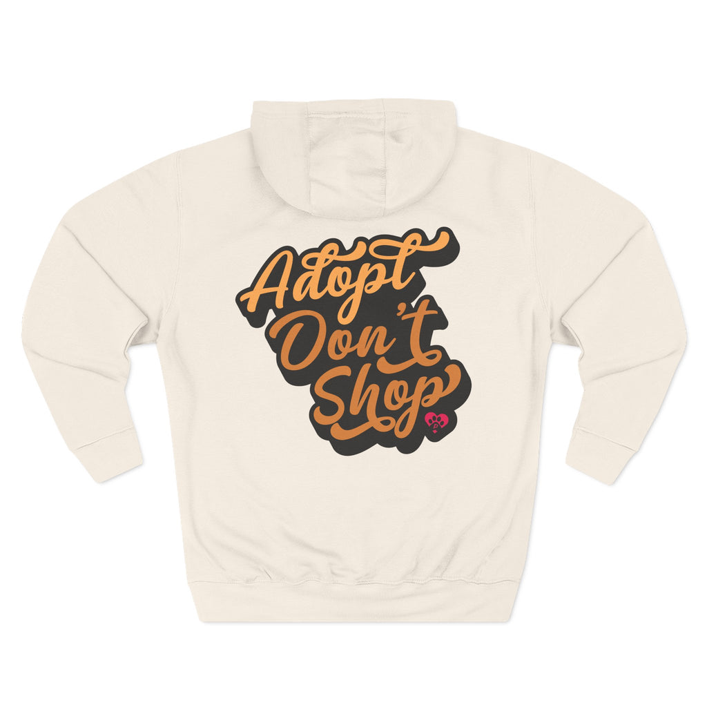 Adopt Don’t Shop Hoodie — “Tell Your Dog I Said Hi” Rescue Support Pullover