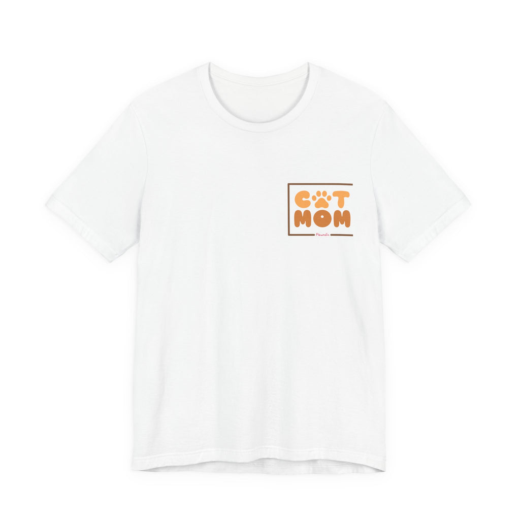 Cat Mom T-Shirt | Rescue Pet Adoption Tee image 0